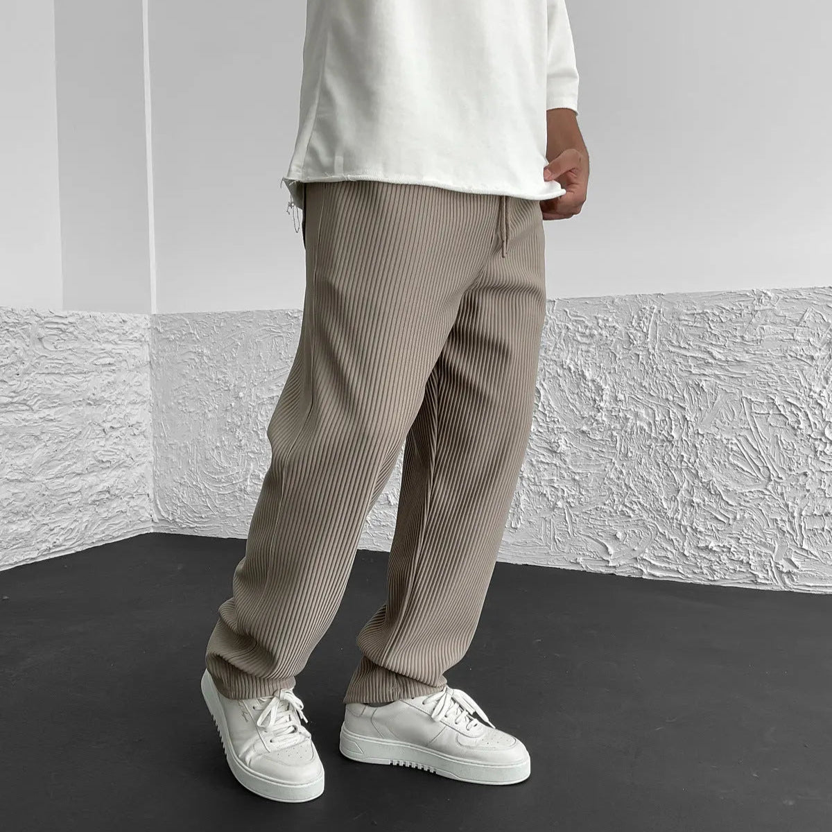 Calvin – Ribbed Knit Pants