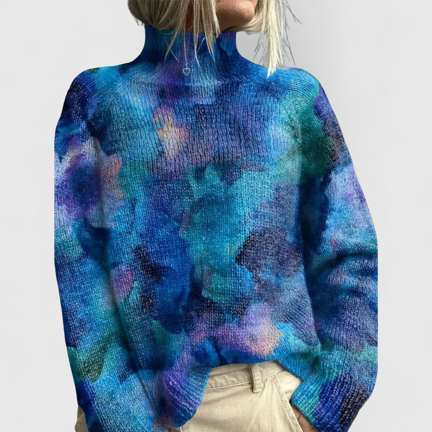 Centherina - Elegant Turtleneck Sweater