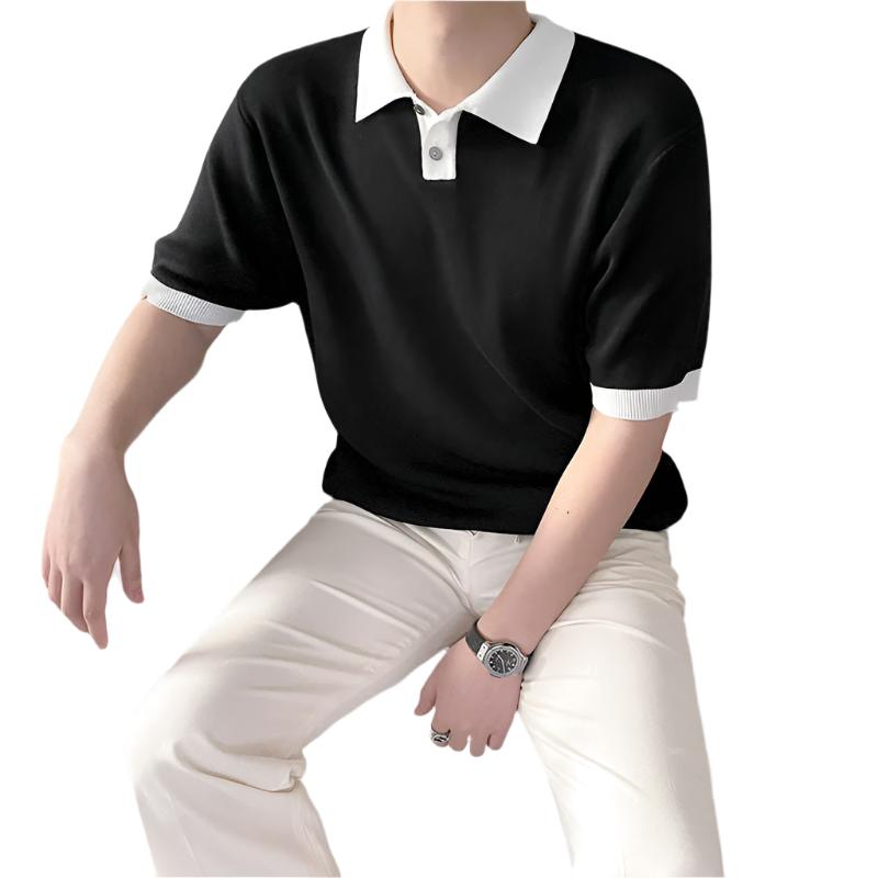Adverin - Wide Sleeve Polo for Men