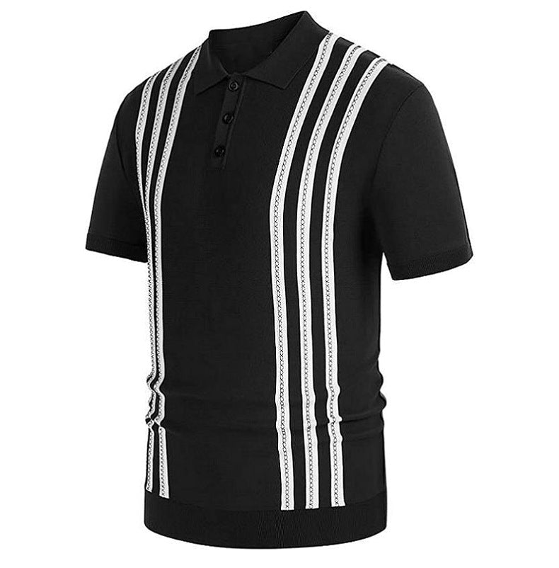 Denvaris - Casual Striped Polo