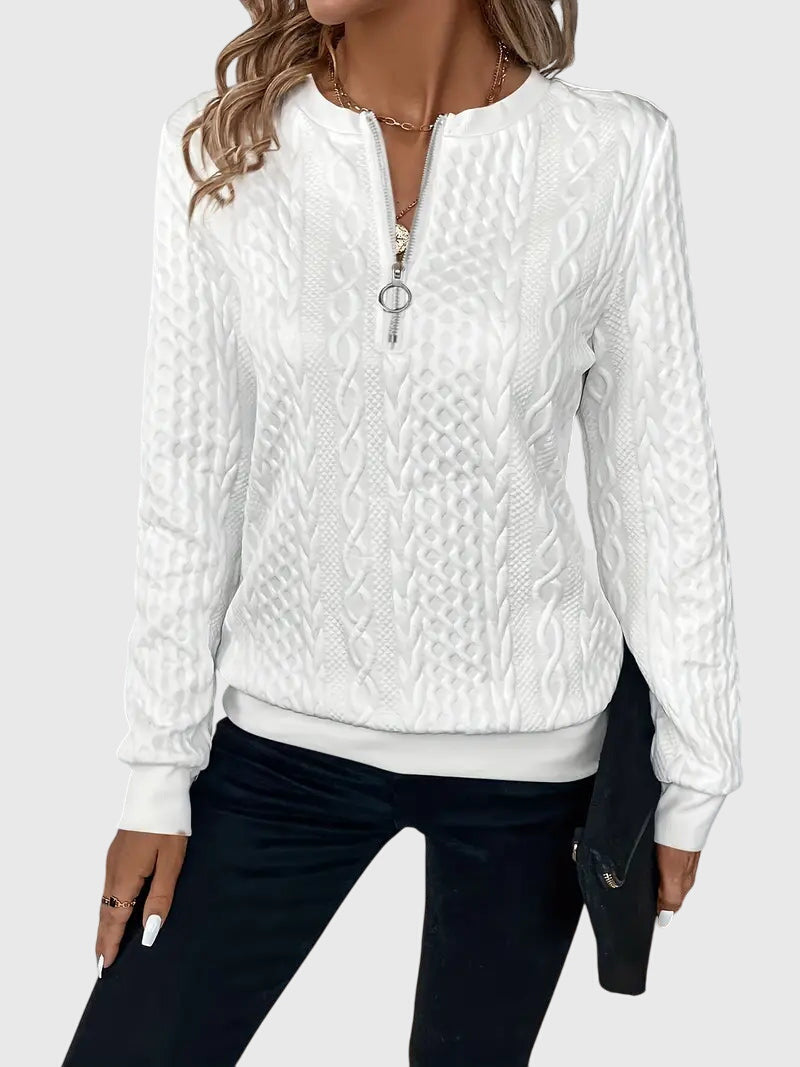 Noravelle - Sweater with Zipper