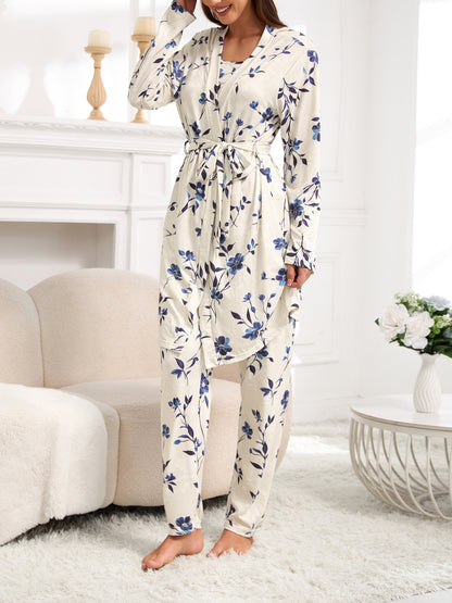 Brooklyn — Vintage Floral Pajama Set
