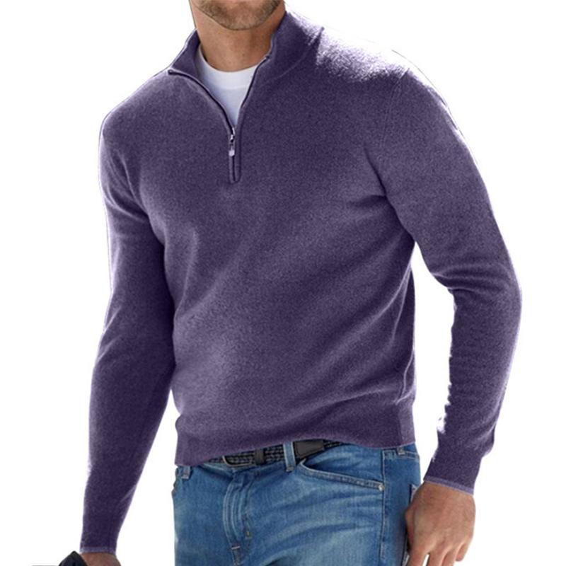 Hendrix - Effortless Comfort Zip Sweater