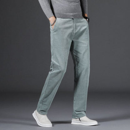 Jacorvin - Medium Waist Corduroy Chinos