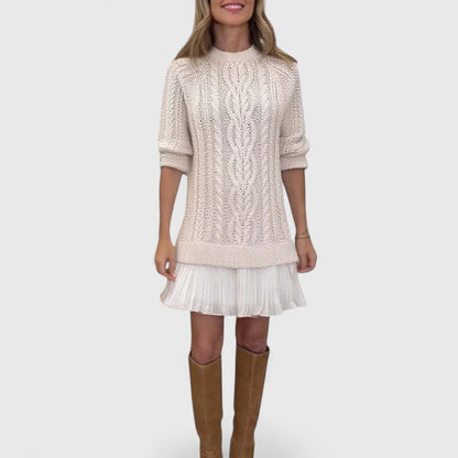 Ashlyvera - Elegant Sweater Dress