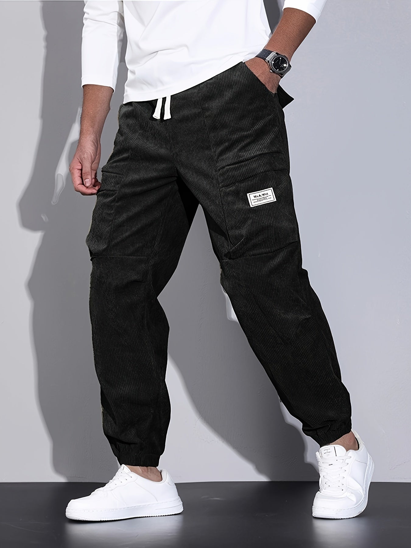 Cole – Corduroy Cargo Pants