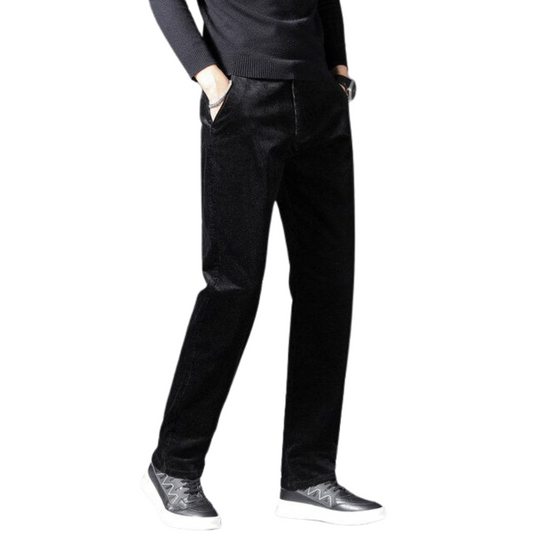 Jacorvin - Medium Waist Corduroy Chinos
