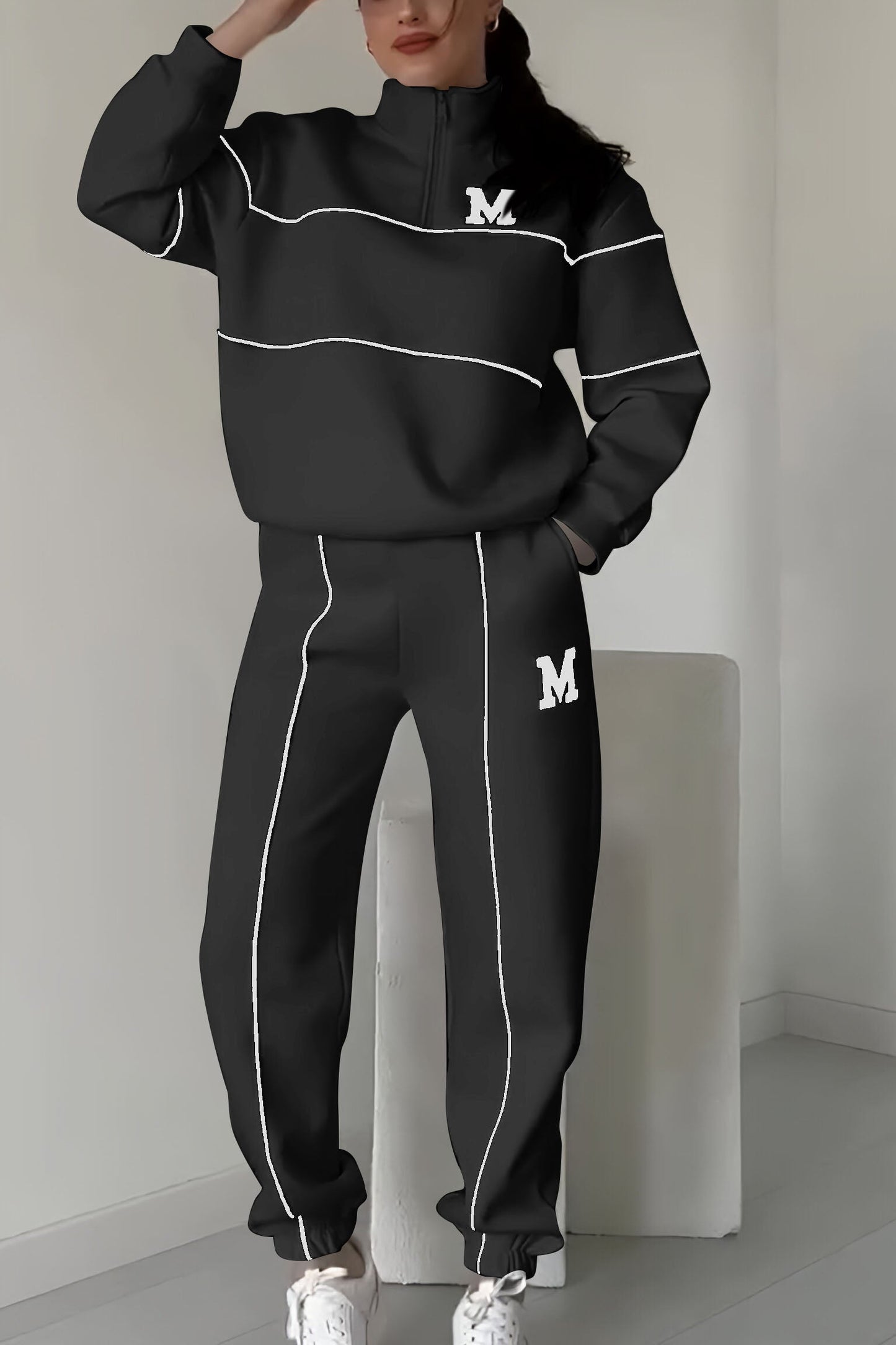 Thalynora - Comfortable Sweater and Pants Set