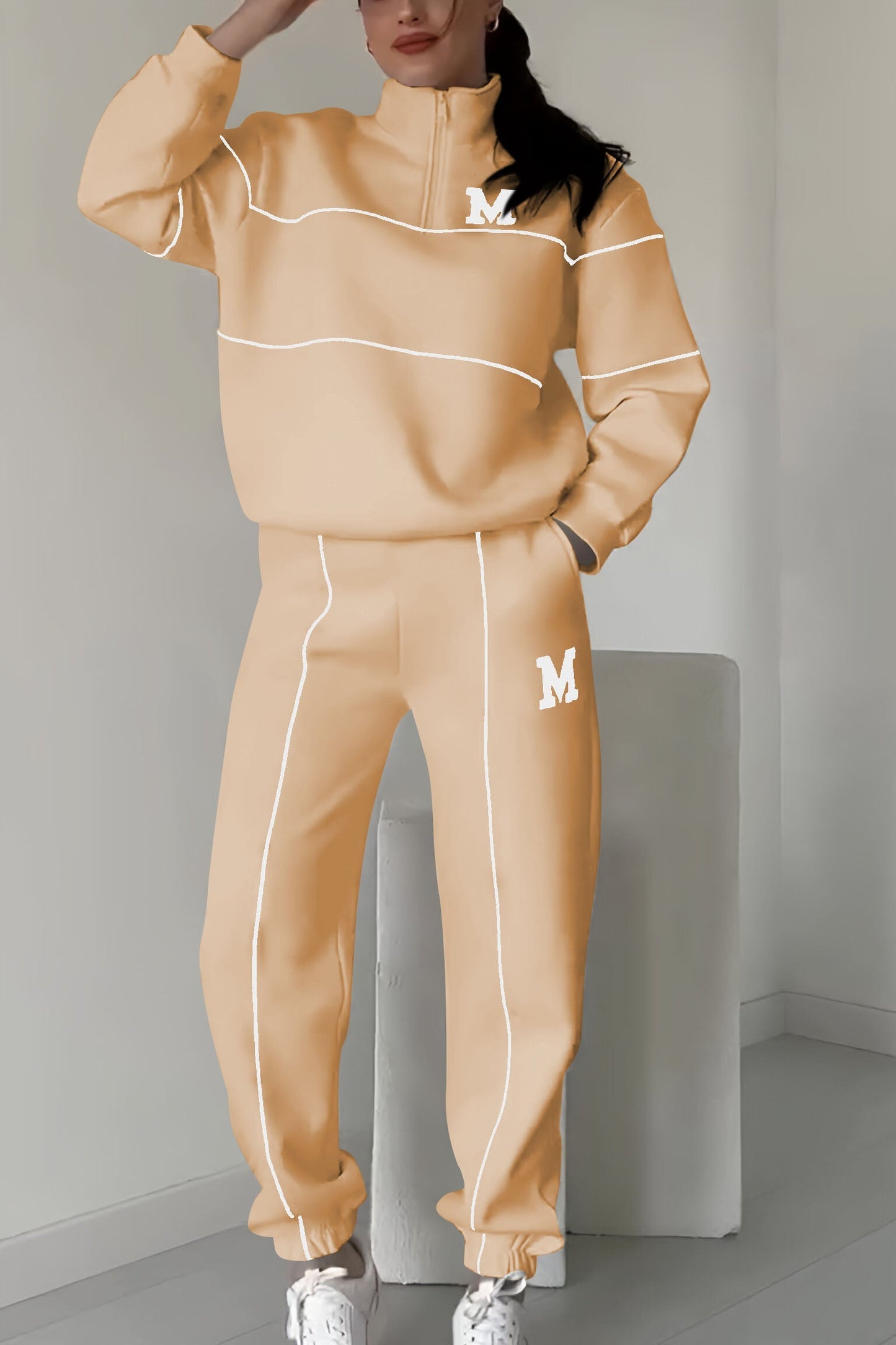Thalynora - Comfortable Sweater and Pants Set