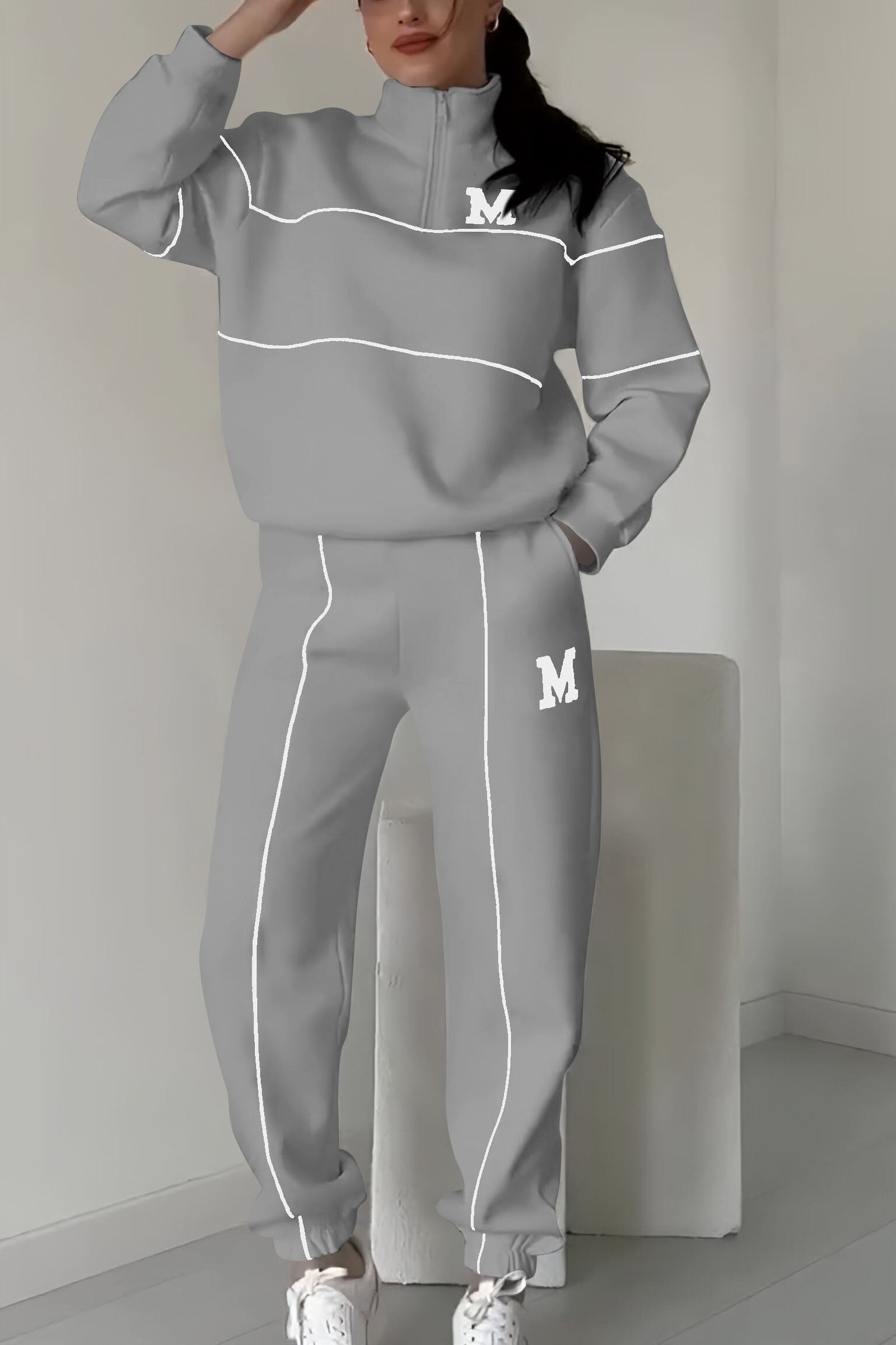 Thalynora - Comfortable Sweater and Pants Set