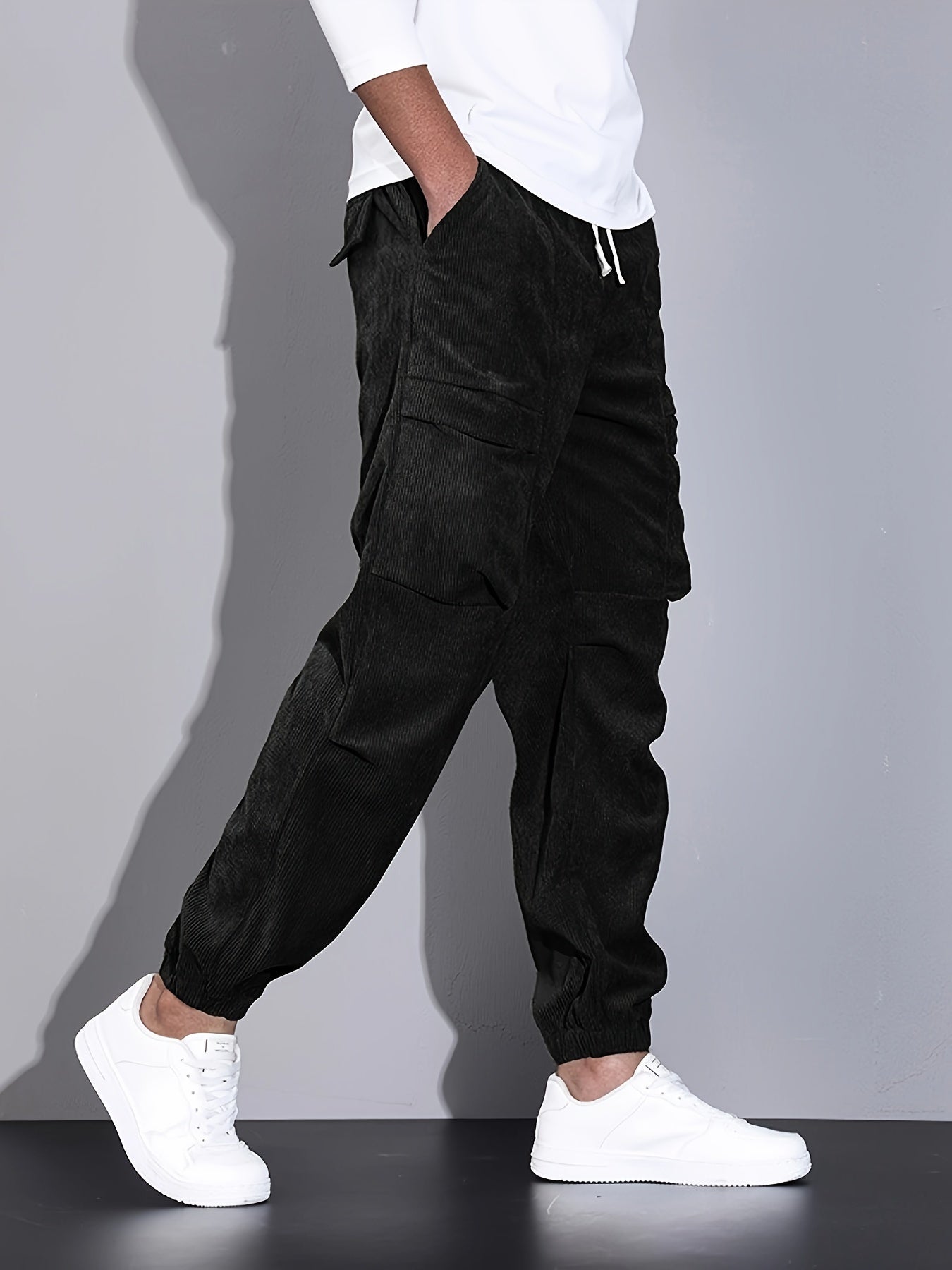 Cole – Corduroy Cargo Pants