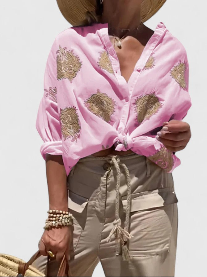 Lara – Artistic Design Blouse