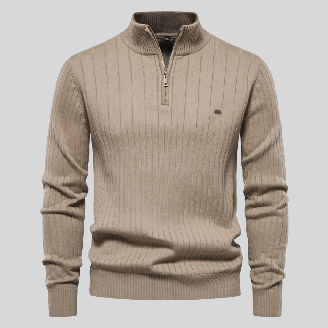 Cavero - Ribbed Sweater