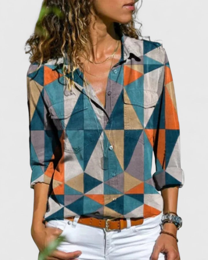 April – Soft Knit Blouse