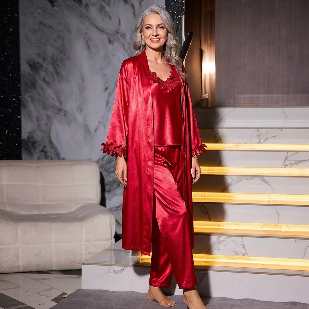Naomi — 3-Piece Sleepwear Set