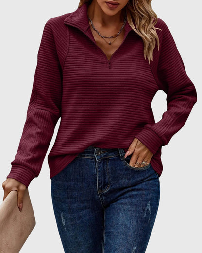 Abigrelle - Elegant Sweater with Zipper