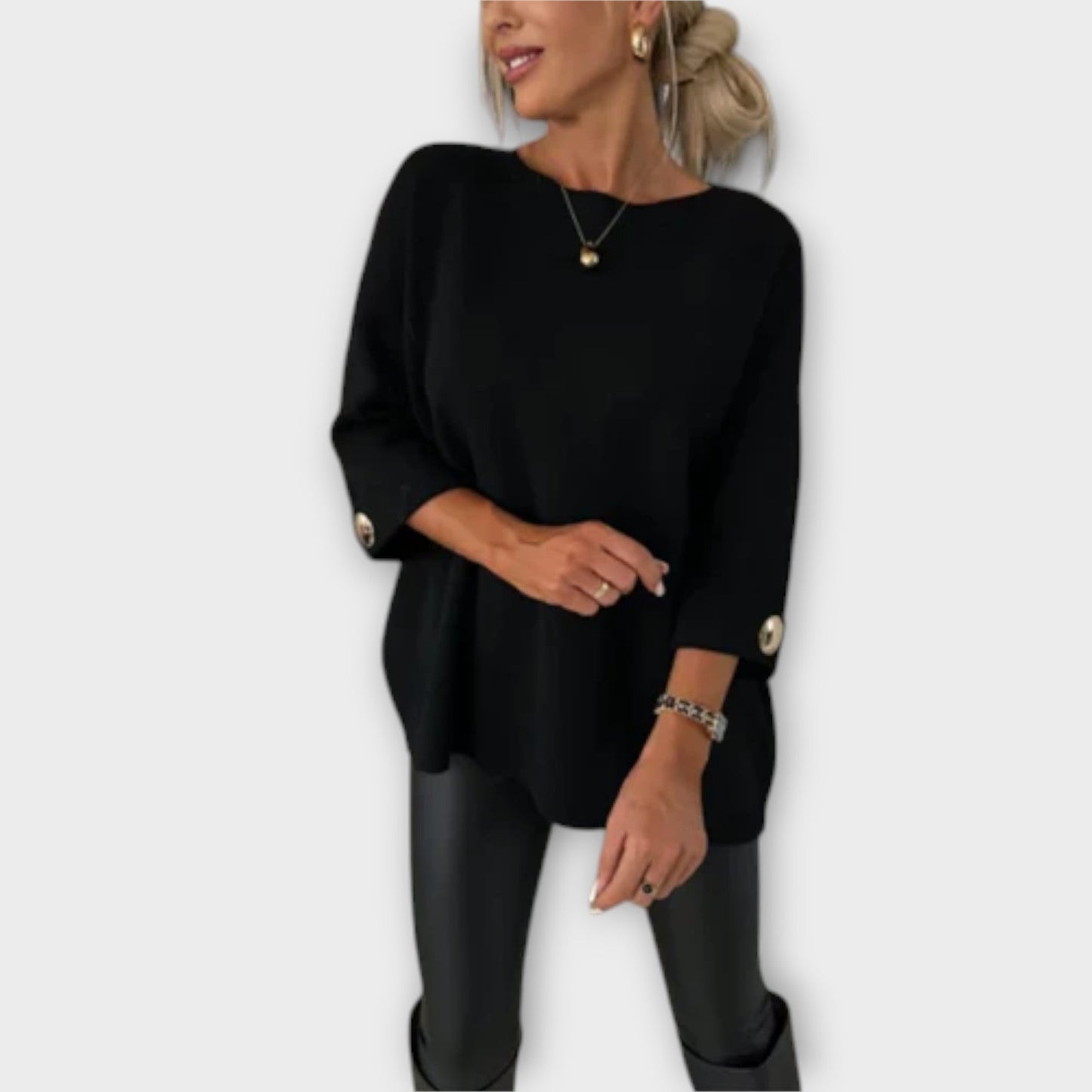 Heather – Grace Ruffle Blouse