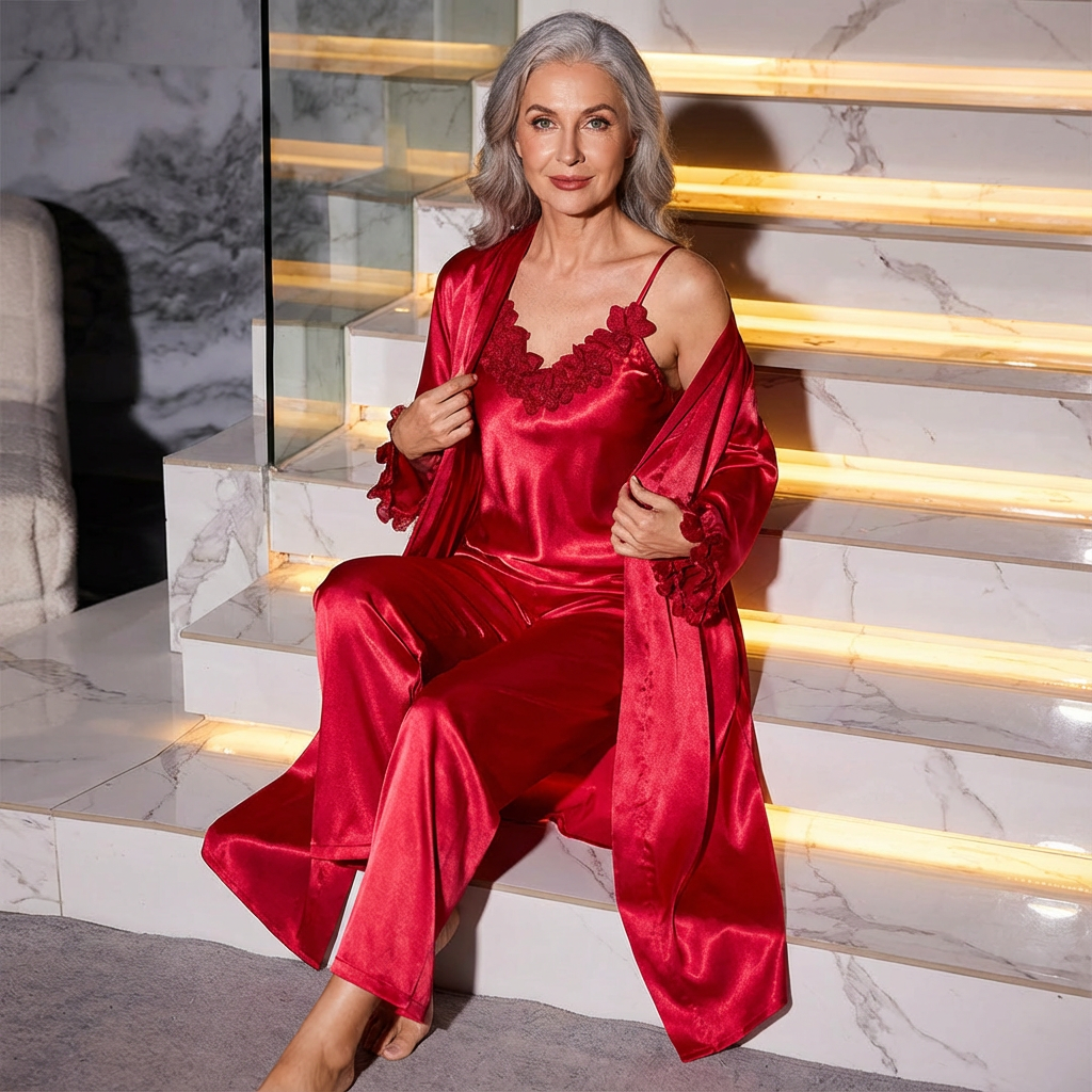 Naomi — 3-Piece Sleepwear Set
