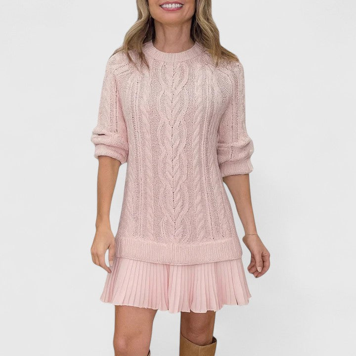 Ashlyvera - Elegant Sweater Dress