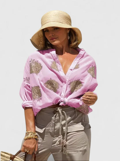 Lara – Artistic Design Blouse