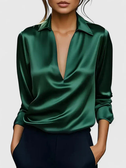 Nora – Velvet Bloom Blouse