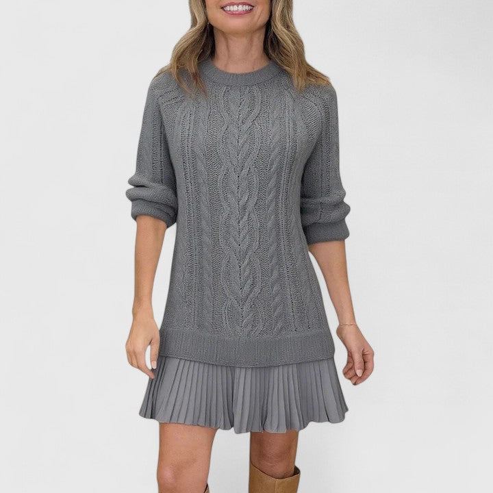 Ashlyvera - Elegant Sweater Dress