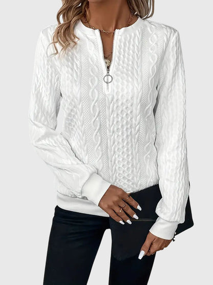 Noravelle - Sweater with Zipper