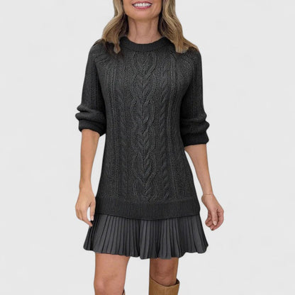 Ashlyvera - Elegant Sweater Dress