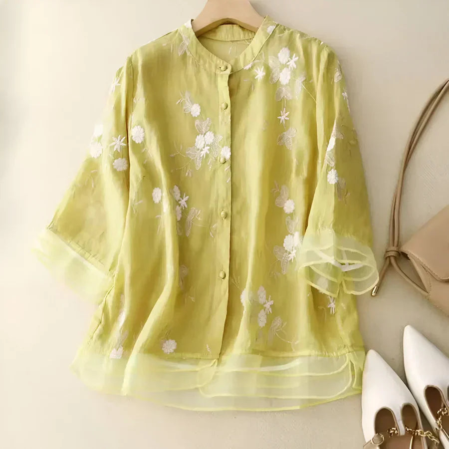 Kinsley – Fringe Suede Blouse