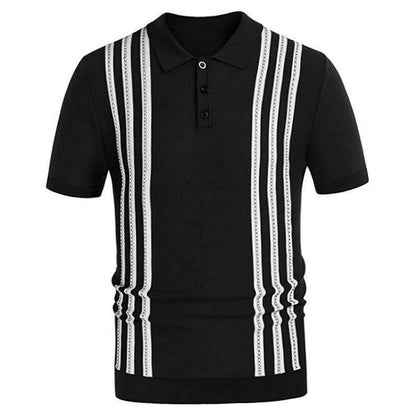Denvaris - Casual Striped Polo