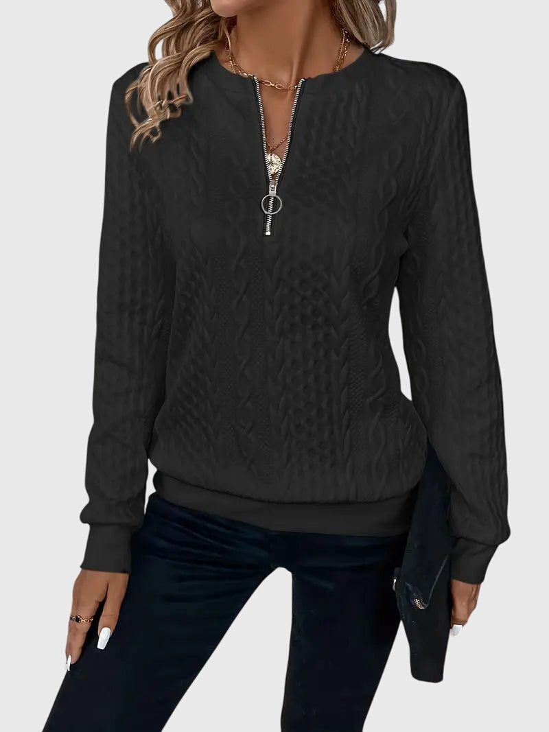 Noravelle - Sweater with Zipper