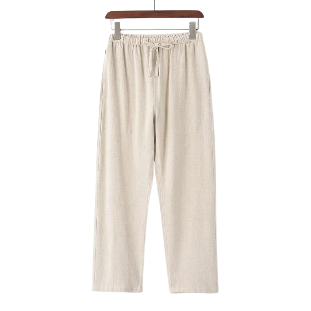 Jarvion - Linen Chinos