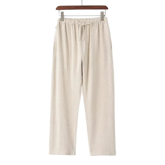 Jarvion - Linen Chinos