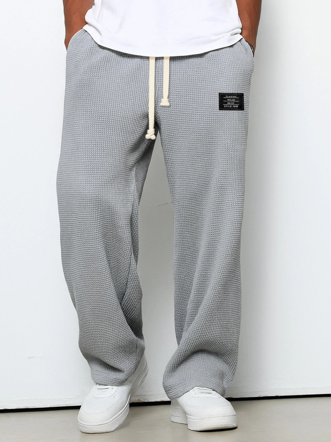 Samuel – Adjustable Waist Wide Pants