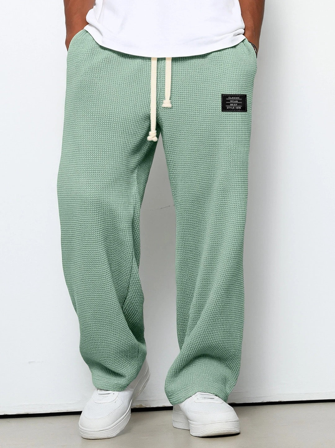 Samuel – Adjustable Waist Wide Pants