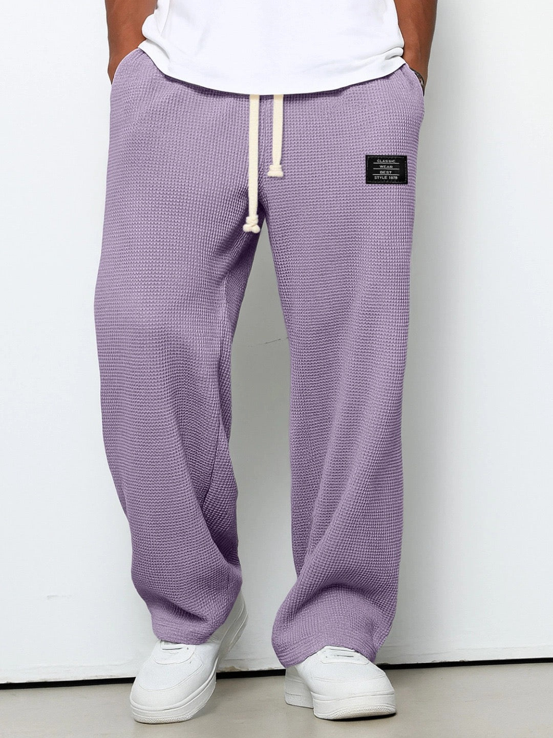 Samuel – Adjustable Waist Wide Pants