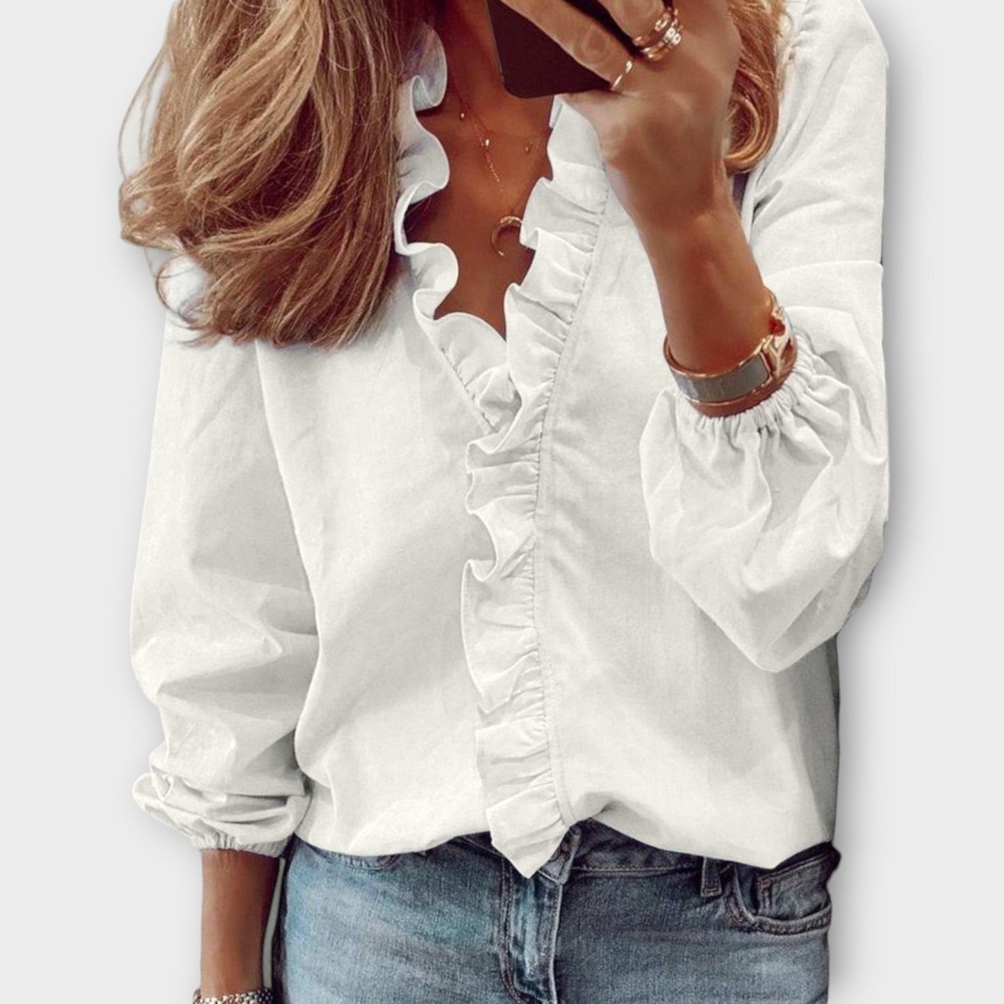 Ariana – Collared Chic Shirt