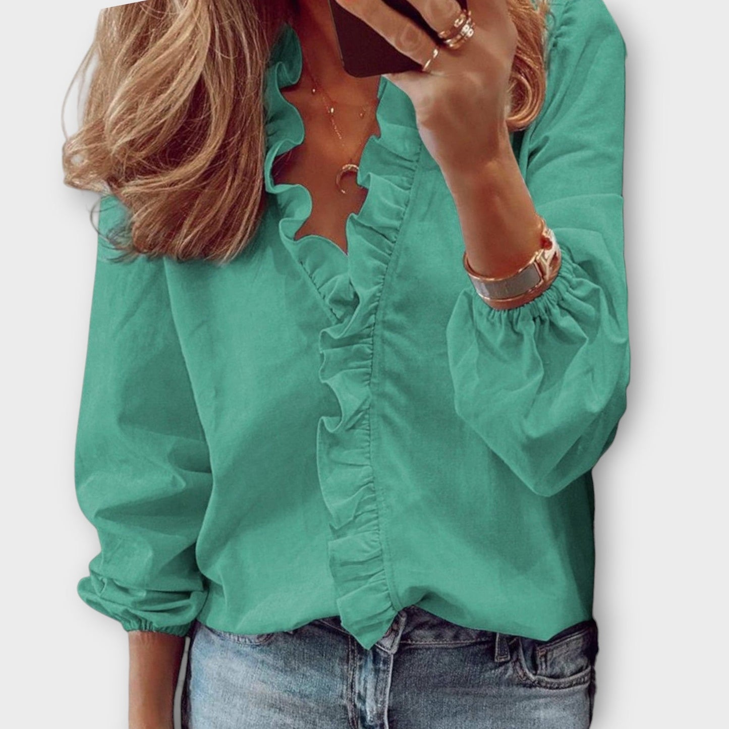 Ariana – Collared Chic Shirt