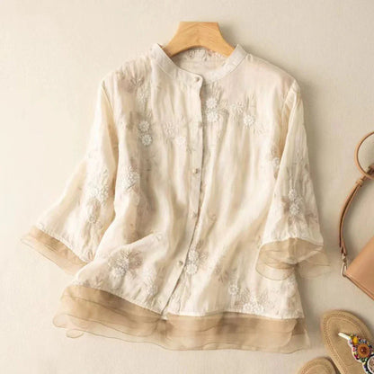 Kinsley – Fringe Suede Blouse