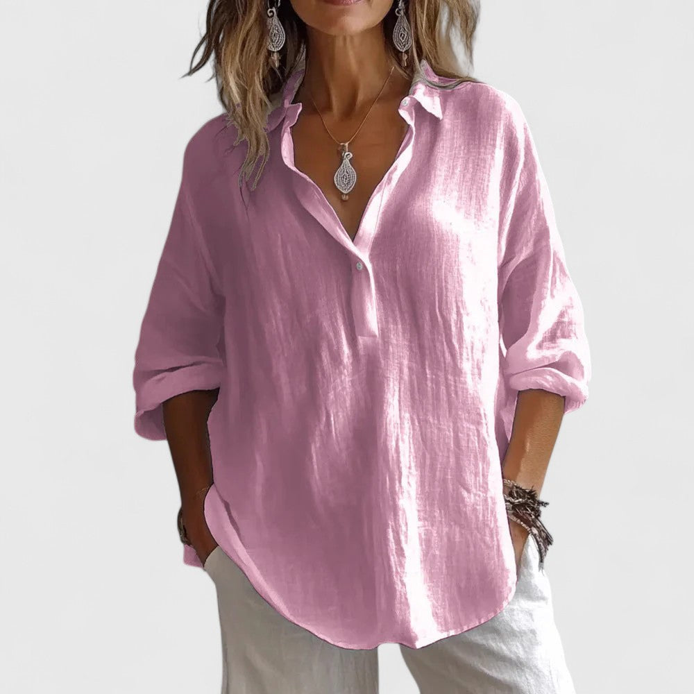 Lavinia – Satin Luxe Blouse