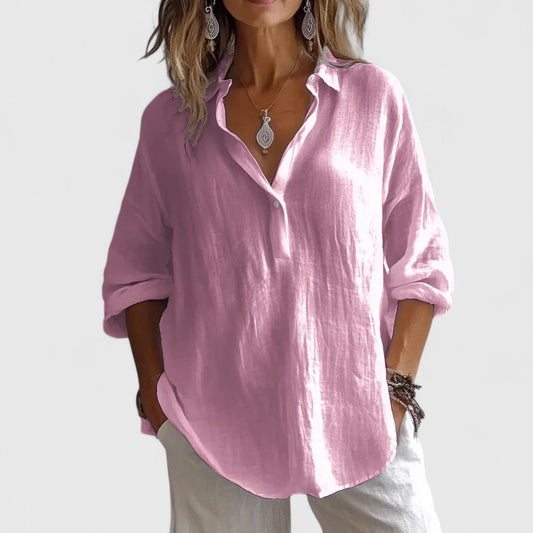 Lavinia – Satin Luxe Blouse