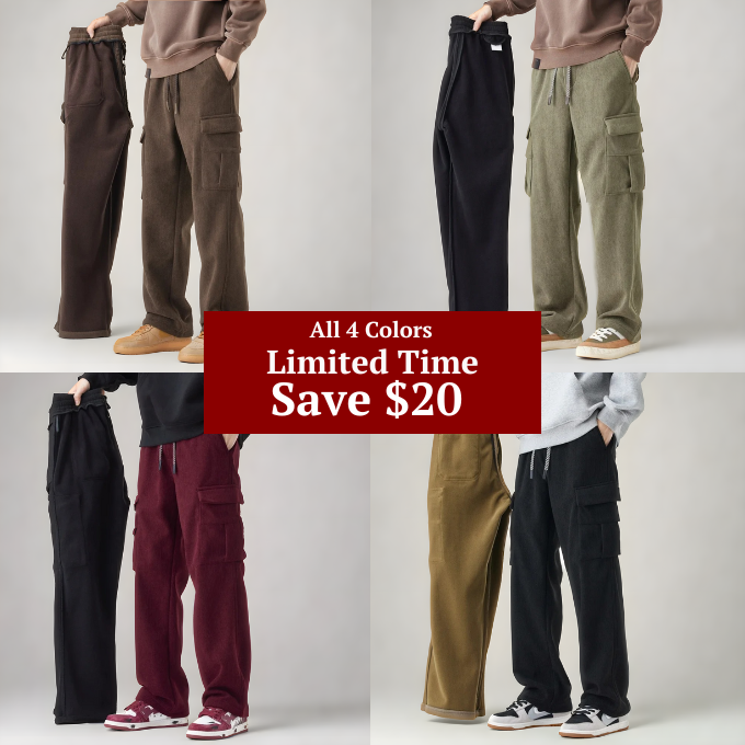 Logan – Wide-Leg Cargo Pants