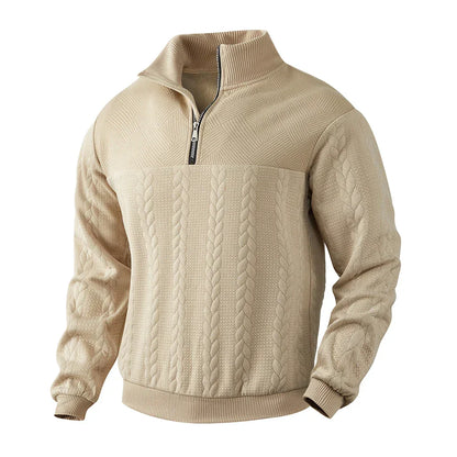 Henvaro - Premium Quarter Zip Sweatshirt
