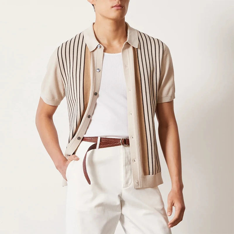 Averdan - Button-Up Polo