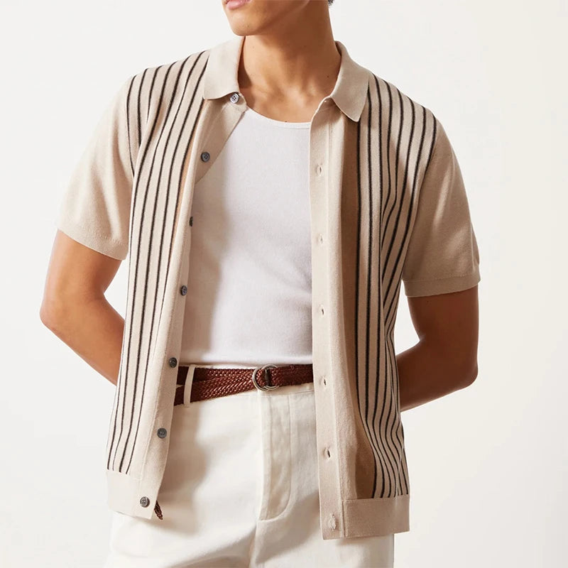 Averdan - Button-Up Polo