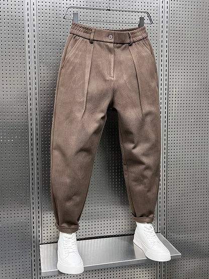 Jordan – Classic Textured-Look Pants