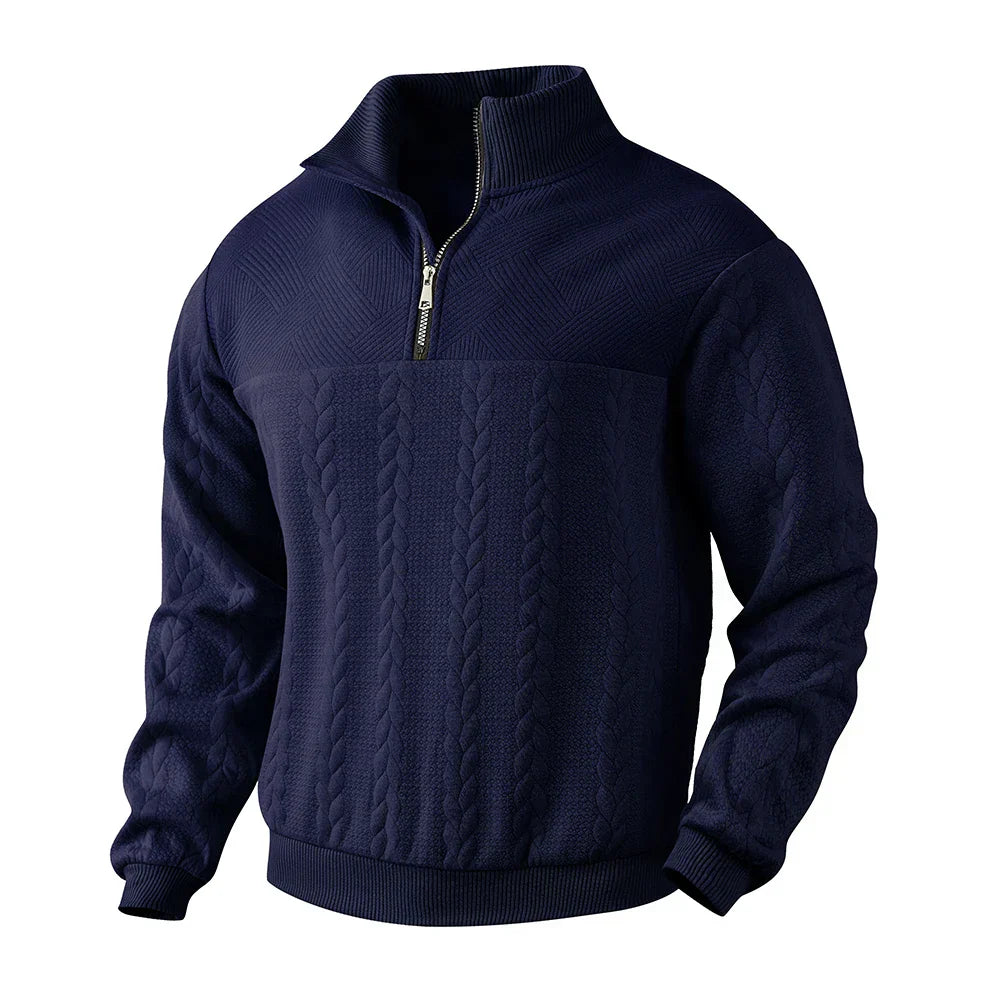 Henvaro - Premium Quarter Zip Sweatshirt
