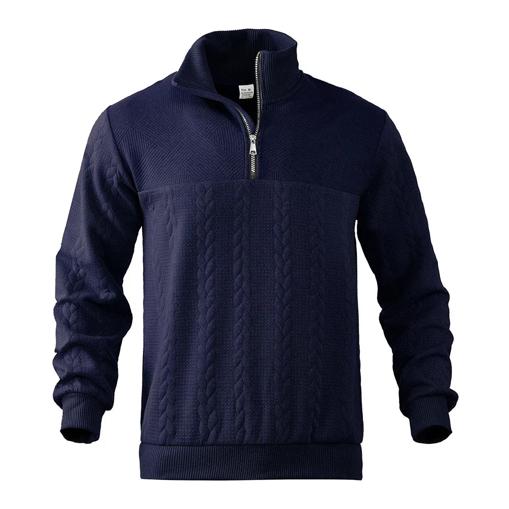 Henvaro - Premium Quarter Zip Sweatshirt