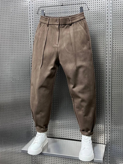 Jordan – Classic Textured-Look Pants