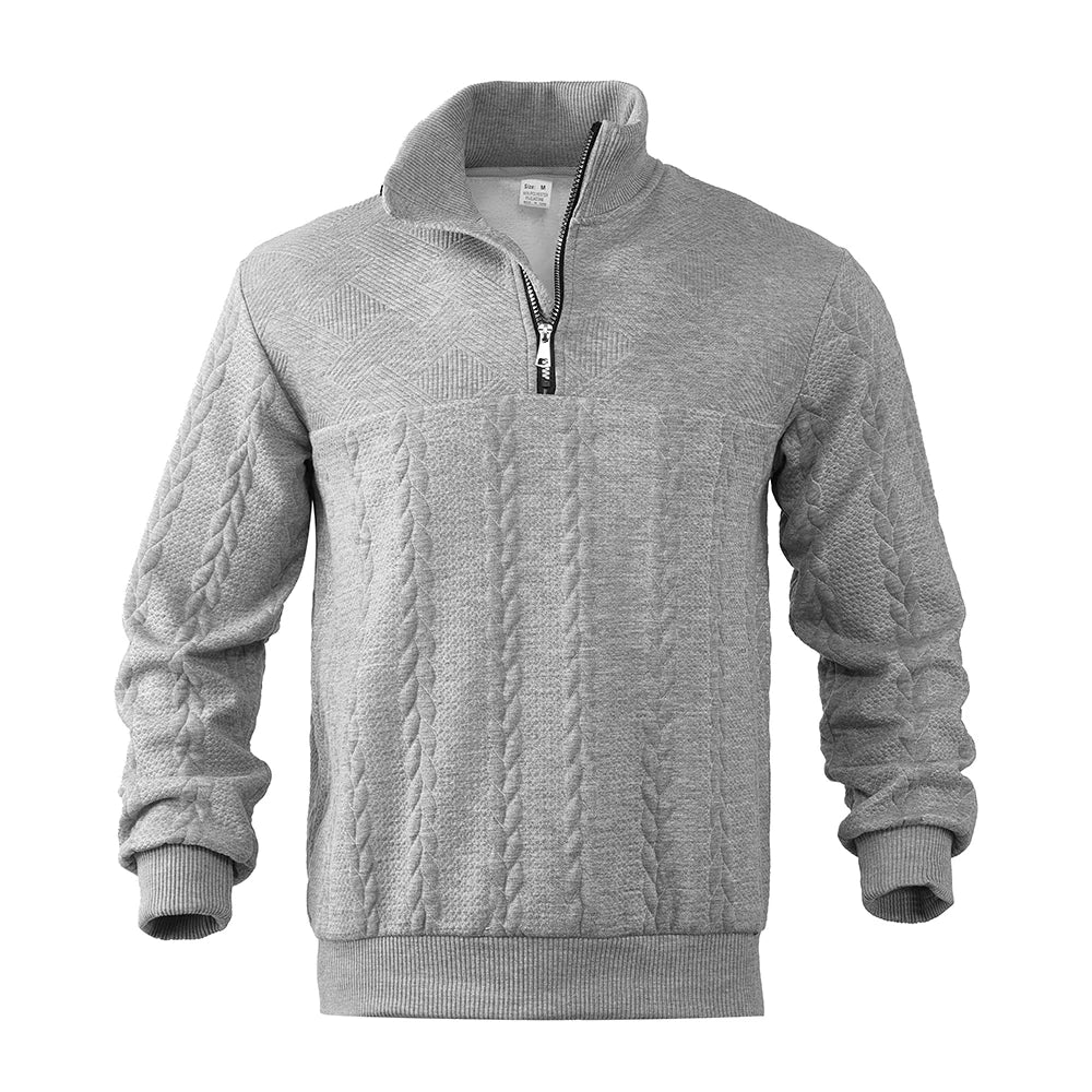 Henvaro - Premium Quarter Zip Sweatshirt